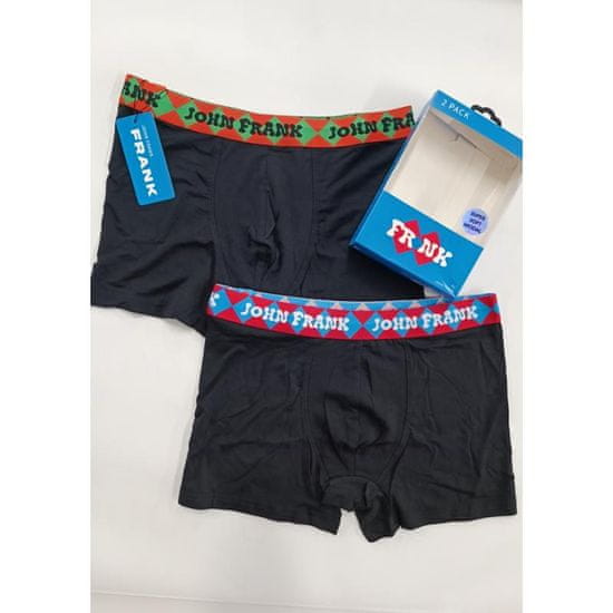 John Frank Pánske boxerky John Frank JF2BMODHYPE04 2PACK vp76536 XXL