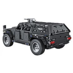 Mamido Stavebnica technic R/C auto SUV na diaľkové ovládanie čiernej