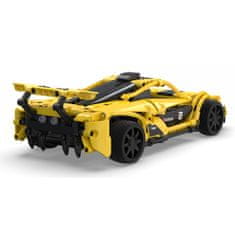 Mamido Stavebnica technic R/C športové auto Assassin na diaľkové ovládanie žlté