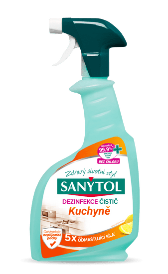 SANYTOL Dezinfekcia čistič Kuchyňa 500 ml