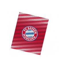 Carbotex Futbalová deka FC BAYERN MNÍCHOV DIAMONDS 130X170 CM