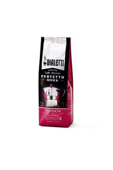 BIALETTI BIALETTI, Perfetto Moka Delicato 250g (mletá káva)