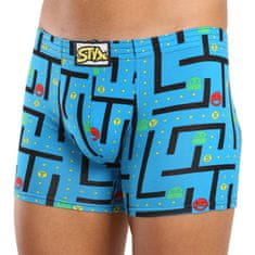 Styx 3PACK pánske boxerky long art klasická guma viacfarebné (3F12914) - veľkosť XL