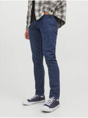 Jack&Jones Modré pánske straight fit džínsy Jack & Jones Glenn 31/34