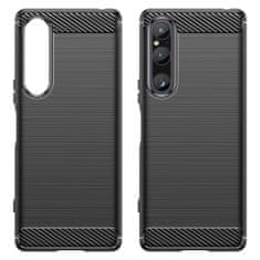 Techsuit Puzdro Carbon Bush TPU pre Sony Xperia 1 V - Čierna KP29167