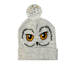 Eplusm Dievčenská zimná čiapka Harry Potter sova Hedwiga Veľkosť: 54