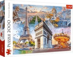 Trefl Puzzle Víkend v Paríži 2000 dielikov