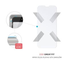 FIXED Ochranné tvrdené sklo Full-Cover pre Nokia XR21, lepenie cez celý displej, čierne, FIXGFA-1152-BK