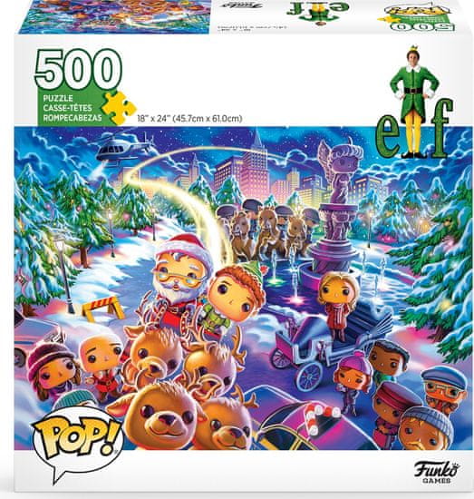 Funko POP! Puzzle POP! Vianočný škriatok 500 dielikov