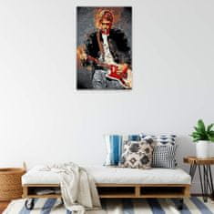 Malujsi Maľovanie podľa čísel - Kurt Cobain 02 - 40x60 cm, bez dreveného rámu
