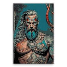 Malujsi Maľovanie podľa čísel - Aquaman - 80x120 cm, plátno vypnuté na rám