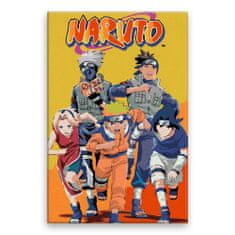 Malujsi Maľovanie podľa čísel - Anime Naruto 04 - 80x120 cm, bez dreveného rámu