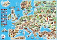 POPULAR Puzzle Mapa Európy 160 dielikov