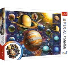 Trefl Spiral puzzle Slnečná sústava 1040 dielikov