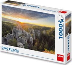 DINO Puzzle Hruboskalské skalné mesto, Český Raj 1000 dielikov