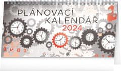 Kalendár 2024 stolný: Plánovací, 25 × 12,5 cm