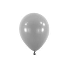 Amscan Balóny šedé 12cm 100ks