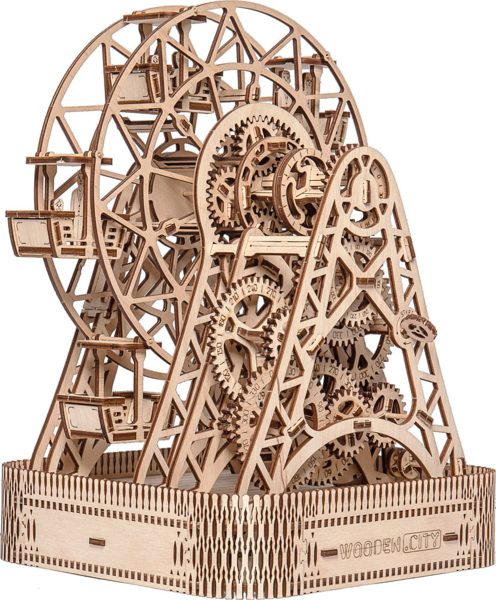 Puzzle 3D en Bois - Grande Roue - 470 Teile - WOODEN.CITY Puzzle