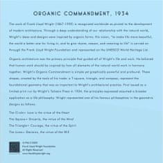 Galison Štvorcové puzzle Frank Lloyd Wright: Organická geometria 500 dielikov