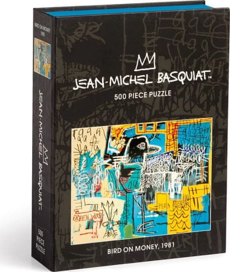 Galison Puzzle Basquiat: Zámožný vták 500 dielikov