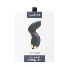 svakom Svakom Pulse Pure (Dark Blue), pulzujúci stimulátor klitorisu