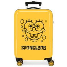 Jada Toys Luxusný ABS cestovný kufor SPONGEBOB Yellow, 55x38x20cm, 34L, 2771721