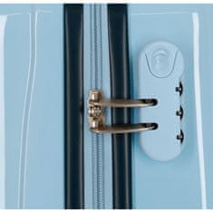 Jada Toys Luxusný detský ABS cestovný kufor MINNIE MOUSE Love, 55x34x20cm, 32L, 2051423