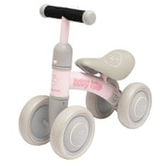 Baby Mix Detské odrážadlo Baby Mix Baby Bike Fruit pink 