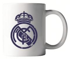 FAN SHOP SLOVAKIA Hrnček Real Madrid FC, keramický, biely, 300 ml