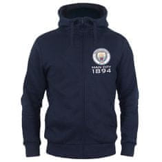 FAN SHOP SLOVAKIA Mikina Manchester City FC, tmavo modrá, zips | M