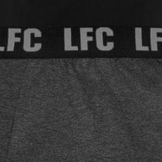 FAN SHOP SLOVAKIA Pánske pyžamo Liverpool FC, tričko, nohavice, šedo-čierne | L