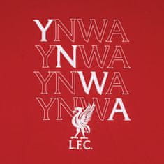 FAN SHOP SLOVAKIA Tričko Liverpool FC, červené, YNWA, bavlna | S