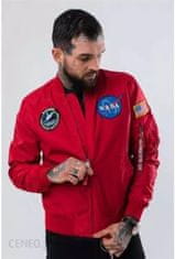 Alpha Industries  Pánska Zimná bunda MA-1 TT NASA REVERSIBLE Červená M