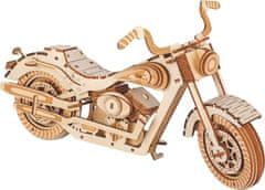 Woodcraft Drevené 3D puzzle Motocykel HD 1