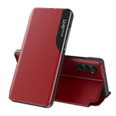 Techsuit Elegantné knižkové puzdro View Case pre Samsung Galaxy A15 - Červená KP29179