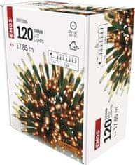 EMOS LED vánoční řetěz – tradiční, 17,85 m, venkovní i vnitřní, vintage