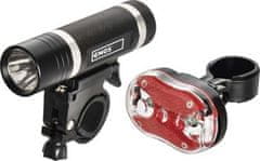 EMOS LED predné + zadné svietidlo na bicykel P3920 na 5× AAA, 150 lm