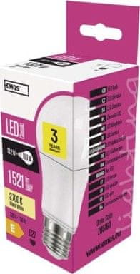 EMOS LED žiarovka Classic A60 14W E27 teplá biela