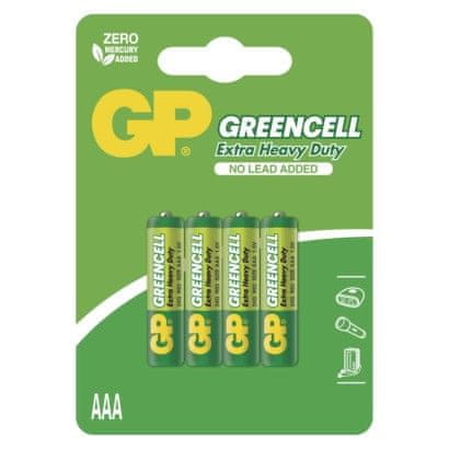 GP Zinko-chloridová batéria GP Greencell R03 (AAA)