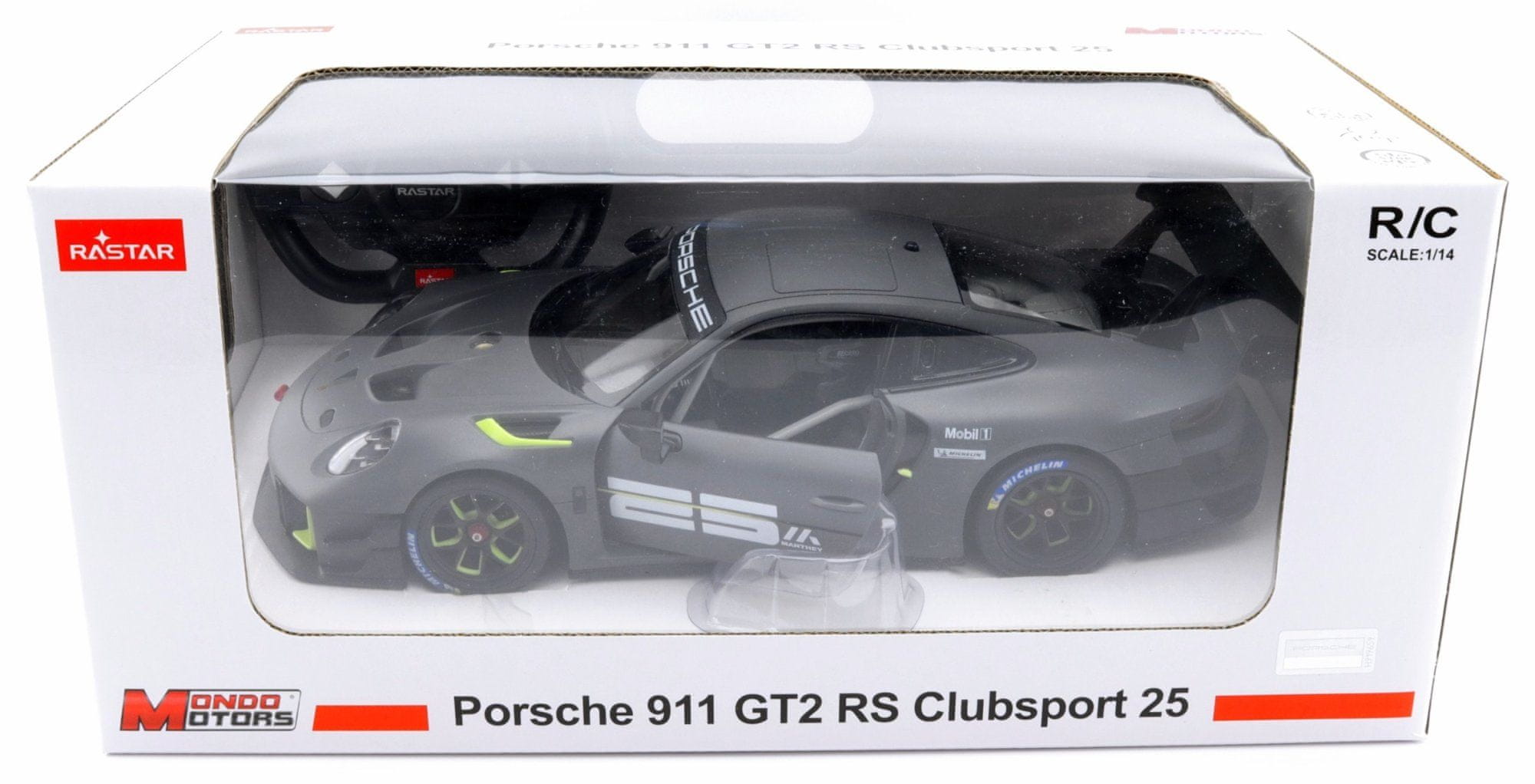 Voiture télécommandée Mondo Motors Voiture télécommandée Porsche 911 GT2 RS  Clubsport 25 R/C 1:14