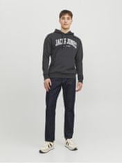 Jack&Jones Pánska mikina JJEJOSH Relaxed Fit 12236513 Black (Veľkosť M)