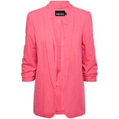 Pieces Dámsky blejzer PCBOSELLA Regular Fit 17090996 Hot Pink (Veľkosť L)