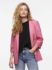 Pieces Dámsky blejzer PCBOSELLA Regular Fit 17090996 Hot Pink (Veľkosť L)