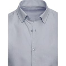 Dstreet Pánska košeľa VIT šedá dx2518 XL
