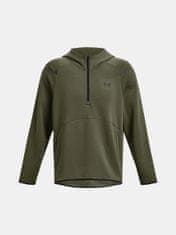 Under Armour Mikina UA Unstoppable Flc Hoodie-GRN S