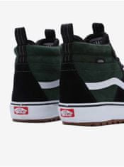 Vans Zeleno-čierne pánske členkové tenisky so semišovými detailmi VANS SK8-Hi 42 1/2