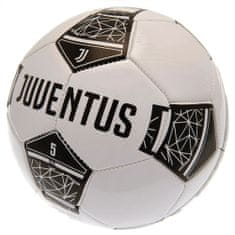 FAN SHOP SLOVAKIA Futbalová lopta Juventus Turín FC, bielo-strieborná, vel 5