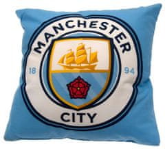 FAN SHOP SLOVAKIA Vankúšik Manchester City FC, modrý, 40x40 cm