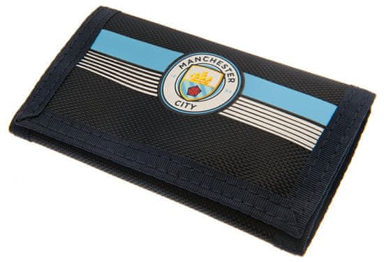 FAN SHOP SLOVAKIA Peňaženka Manchester City FC, tmavo modrá