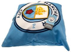 FAN SHOP SLOVAKIA Vankúšik Manchester City FC, modrý, 40x40 cm
